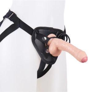 Solid - core wearable dildo large size